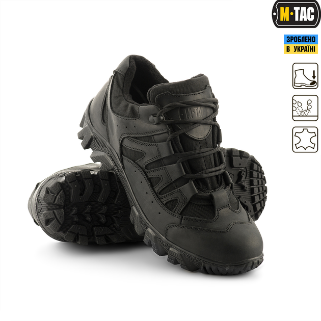 Кросівки тактичні M-Tac Leopard Winter Black 39 30210002-39 - зображення 2