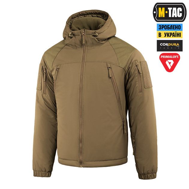 Куртка зимова M-Tac Alpha Gen III Pro Primaloft Coyote Brown 3XL/L 20499017-3XL/L - зображення 1