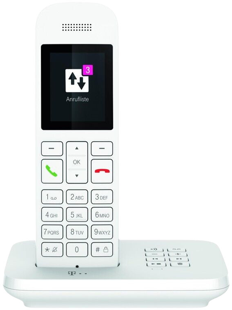 Telefon IP Telekom Sinus A12 White (40823659) - obraz 2