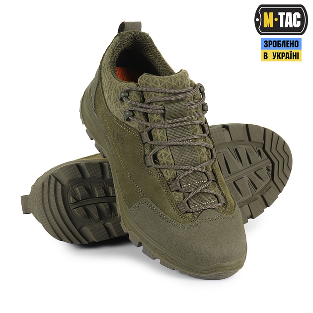 Кросівки тактичні M-Tac Patrol Vent Olive R 39 30206001-39 - зображення 1