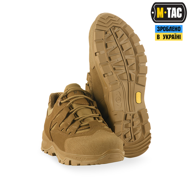 Кросівки тактичні M-Tac Leopard Wide Coyote II R 41 30205705-41 - изображение 2