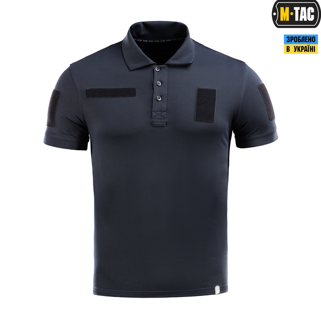 Поло тактичне M-Tac Nylon Dark Navy Blue 2XL 80022015-2XL - изображение 2