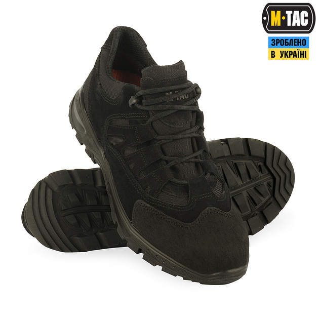 Кросівки тактичні M-Tac Leopard Wide Black II R 38 30205702-38 - изображение 1