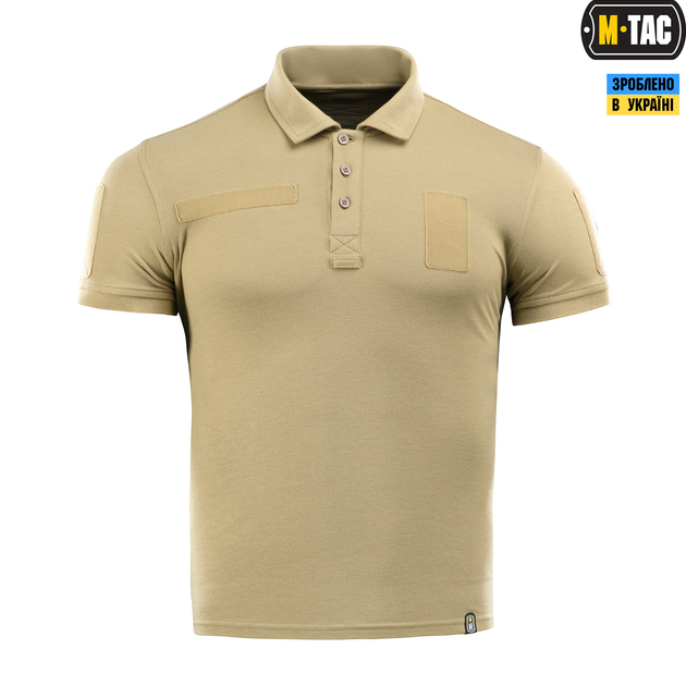 Поло тактичне M-Tac Khaki (XS) 65/35 80014004-XS - зображення 2