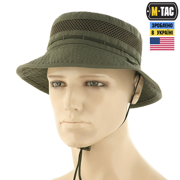 Панама з сіткою M-Tac Extreme Ranger Green NYCO 52 40582023-52 - изображение 1