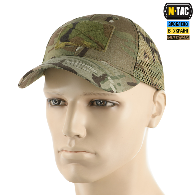 Бейсболка тактична з сіткою Азов M-Tac Extreme Multicam (L/XL) NYCO 40600008-L/XL - изображение 1