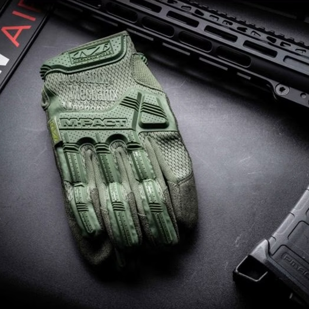 Рукавички Mechanix M-Pact Gloves Olive Drab (XL) L MPT-60-011 - изображение 2