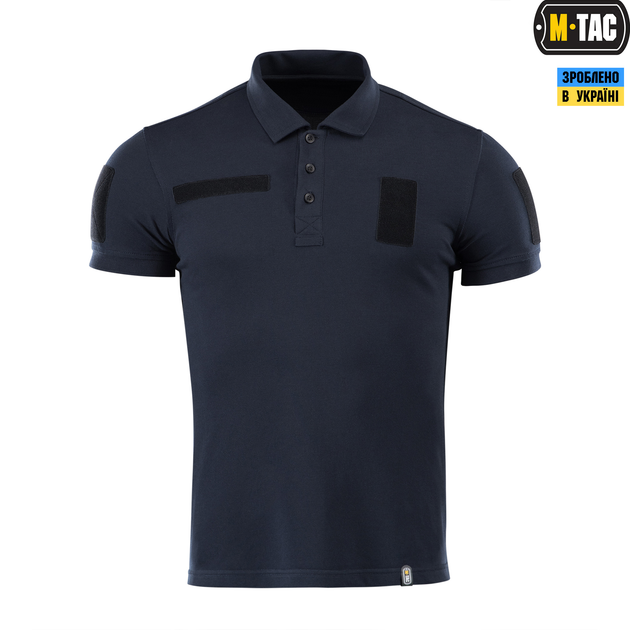 Поло тактичне M-Tac Dark Navy Blue (XL) 65/35 80014015-XL - изображение 2