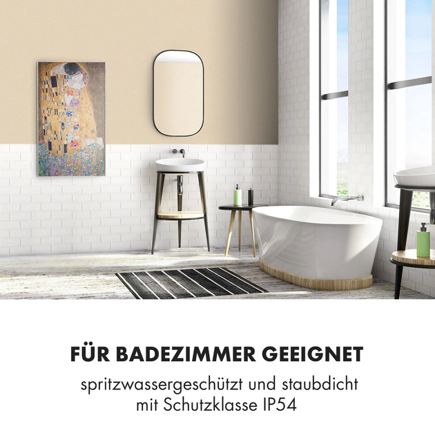 Инфракрасный обогреватель KLARSTEIN Wonderwall Air Art Kiss с рисунком до 12 м² (10034238) - изображение 5