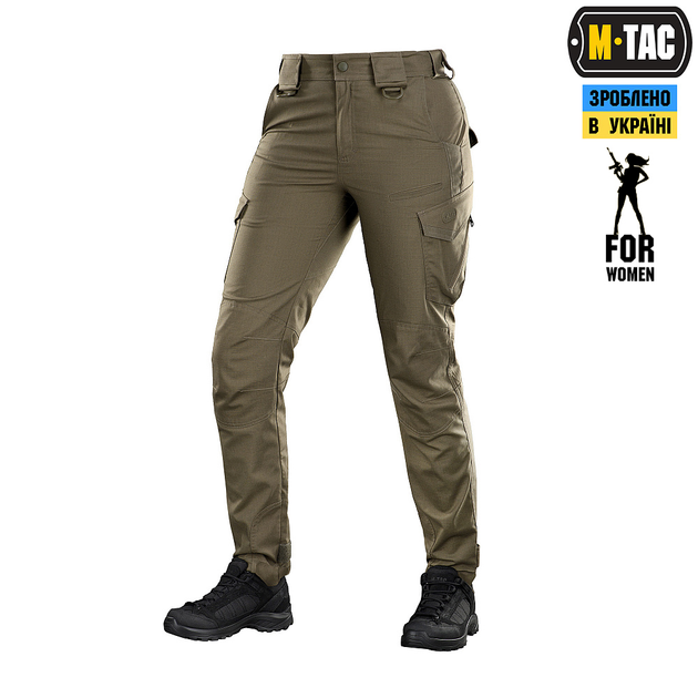 Штани M-Tac Aggressor Lady Flex Dark Olive 24/30 20069048-24/30 - изображение 1