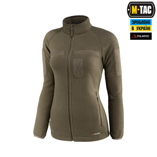 Куртка M-Tac Combat Fleece Polartec Jacket Lady Dark Olive XS/R 20505048-XS/R - изображение 1