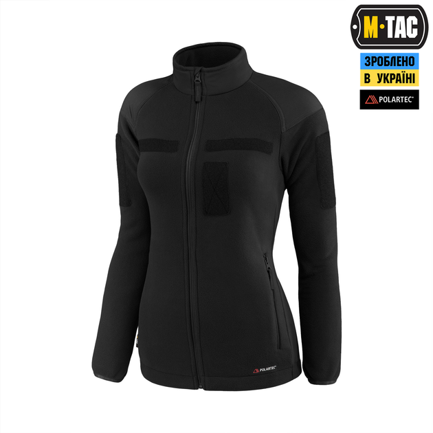 Куртка M-Tac Combat Fleece Polartec Jacket Lady Black S/R 20505002-S/R - зображення 1