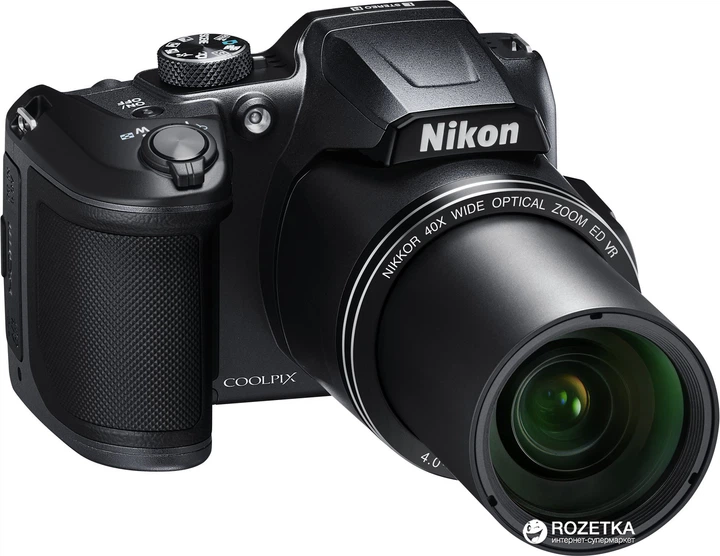 Фотоаппарат Nikon Coolpix B500 Black (VNA951E1) купить на ROZETKA