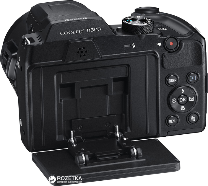 Фотоапарат Nikon Coolpix B500 Black (VNA951E1) купити на