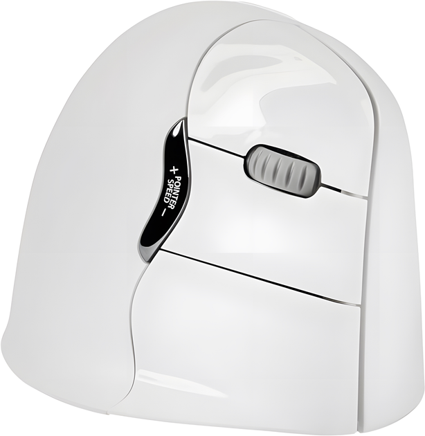 Мышь BakkerElkhuizen Evoluent4 Bluetooth Right Hand Mac White (BNEEVR4WB) - изображение 1