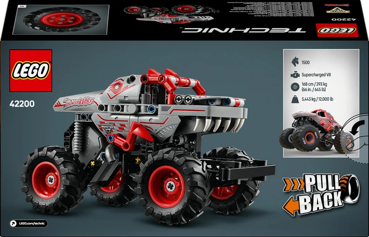Конструктор LEGO Technic Monster Jam ThunderROARus с инерционным