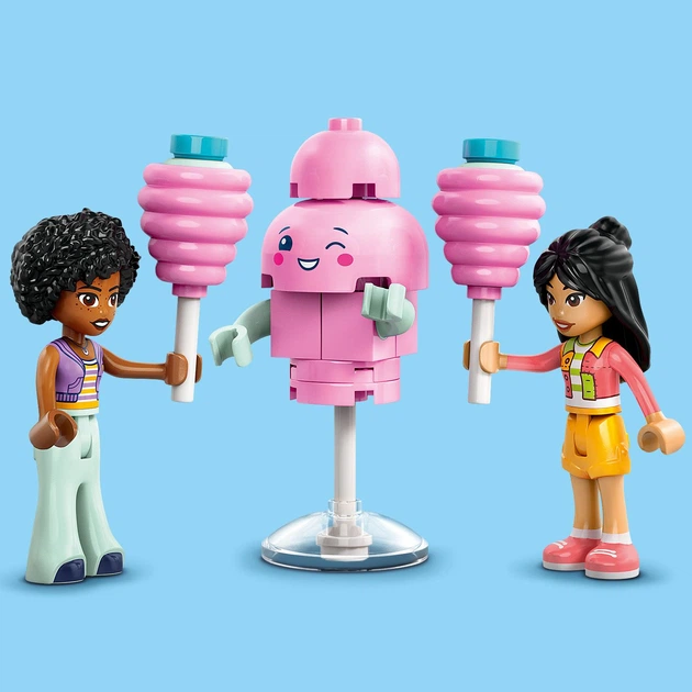 Конструктор LEGO Friends Ятка со сладкой ватой и скутер 110
