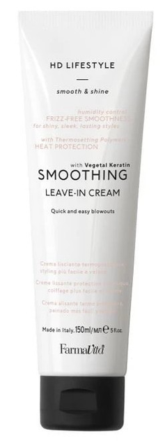 Крем для волосся Farmavita HD Lifestyle Smooting Leave-In Cream без змивання 150 мл (8022033108043) - зображення 1