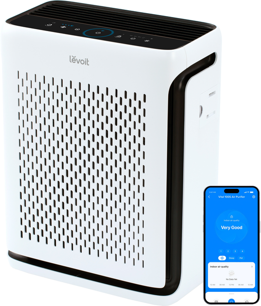 Очиститель воздуха Levoit Vital 100S Smart True HEPA LAP-V102S-WEU ...