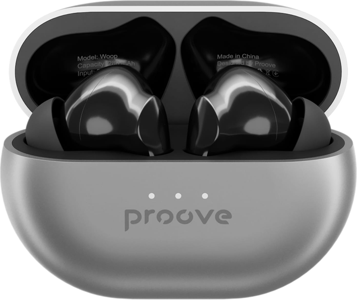 Навушники Proove Woop TWS with ANC Silver/Black від Rozetka на платформі USKIDKA Акція на Навушники Proove Woop TWS with ANC Silver/Black від Rozetka