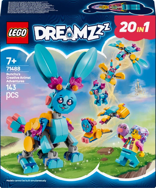 くぉ Конструктор LEGO DREAMZzzzz Творческие животные приключения Бунчу