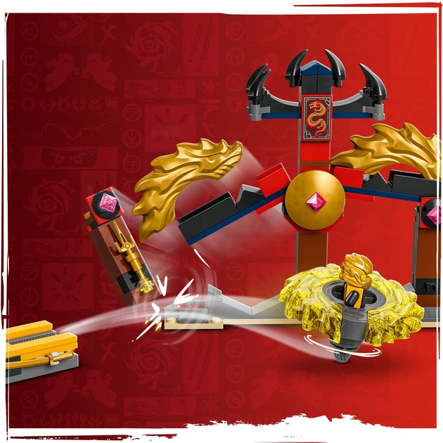 Конструктор LEGO Ninjago Боевой набор дракона Спин-джитсу 186