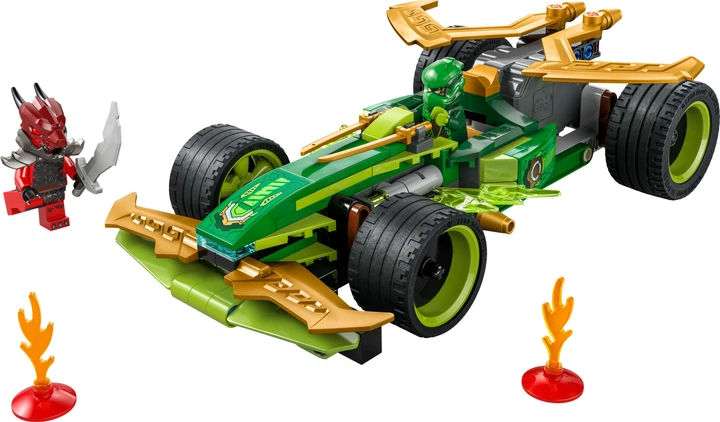 ニコライ Конструктор LEGO Ninjago Автомобиль для гонок Лойда с инерционным