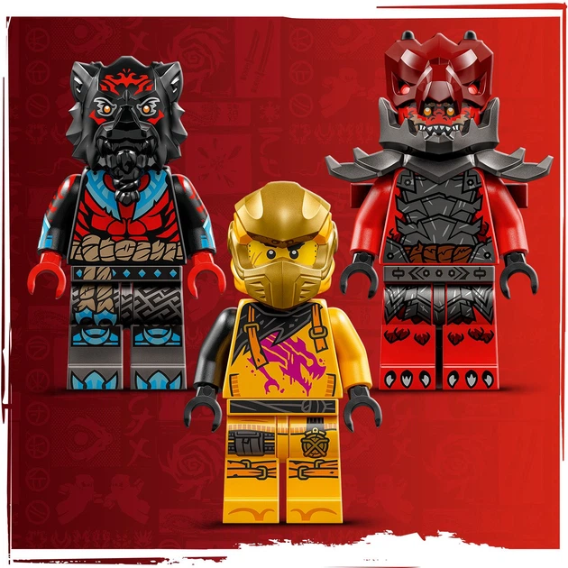 Конструктор LEGO Ninjago Суперштормовой реактивный самолет Рас и