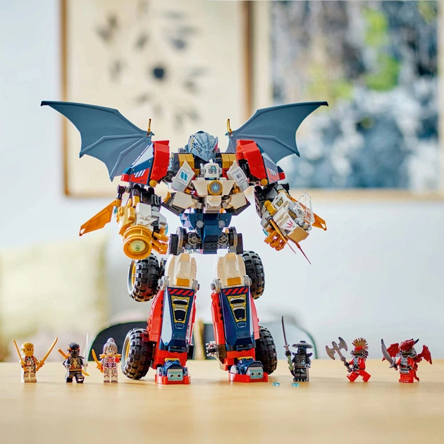 Конструктор LEGO NINJAGO Ультраобъединительный робот Зейна 1187