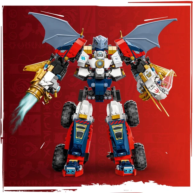 Конструктор LEGO NINJAGO Ультраобъединительный робот Зейна 1187