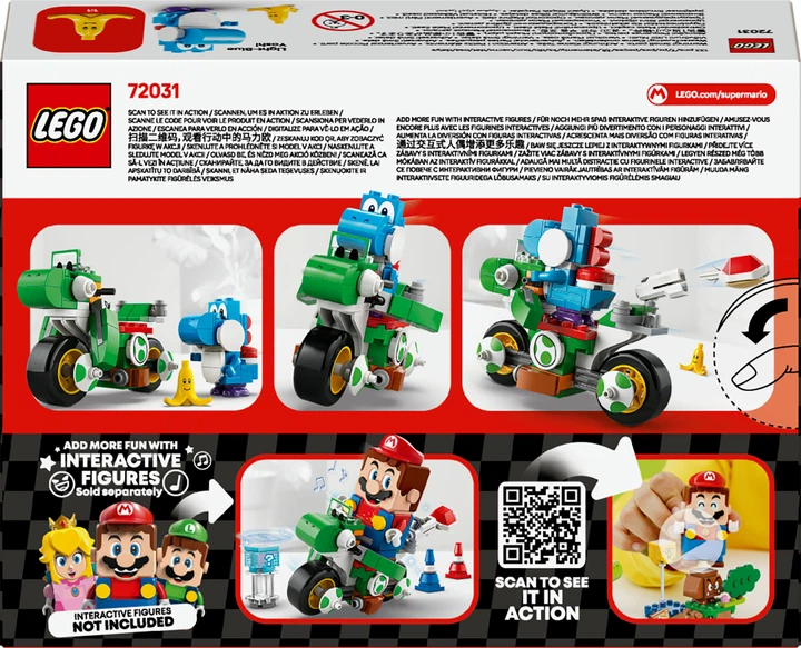 Конструктор LEGO Super Mario Mario Kart - Yoshi Bike 133 детали