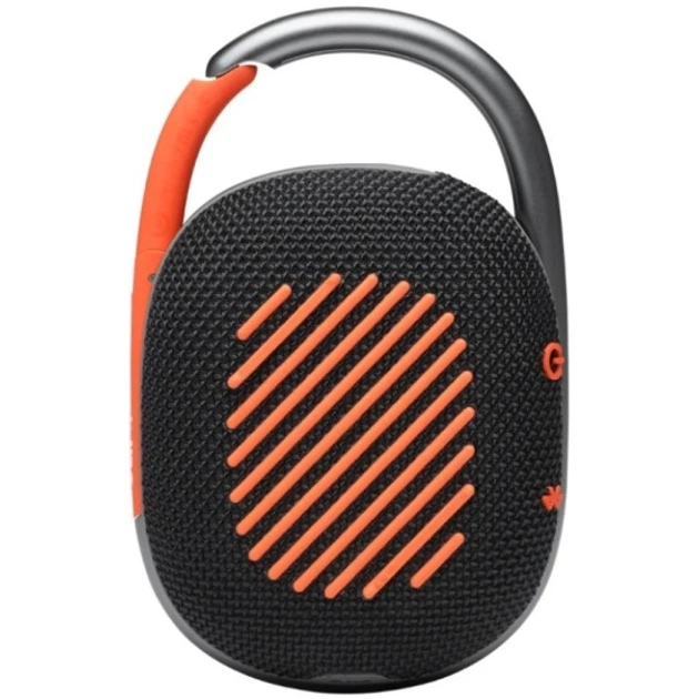 Акустична система, портативна колонка JBL Clip 4 Black-Orange Limited (JBLCLIP698BLK-ORG) - Фото 9 Акустична система, портативна колонка JBL Clip 4 Black-Orange Limited (JBLCLIP698BLK-ORG) - изображение 9