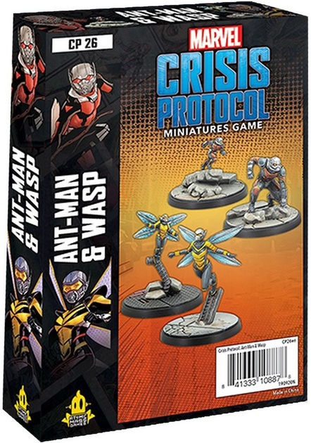 Настільна гра Asmodee Marvel Crisis Protocol Ant-Man & Wasp (англійське видання) (0841333108878) - зображення 1