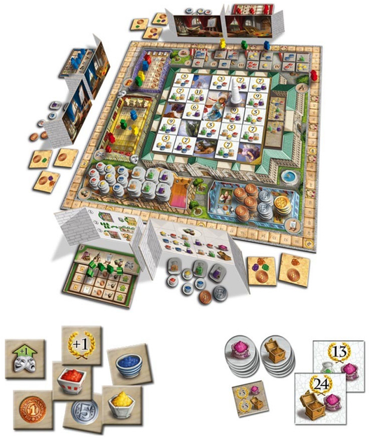 Gra planszowa Queen Games Fresco (edycja angielska) (4010350105825) - obraz 3