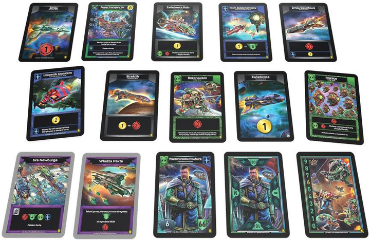 Доповнення до настільної гри IUVI Games Star Realms Командирська колода Пакт (польське видання) (5904305462721) - зображення 3