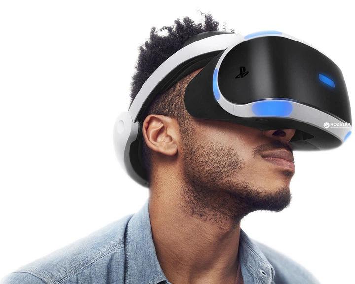 Очки виртуальной реальности PlayStation VR + камера + VR Worlds