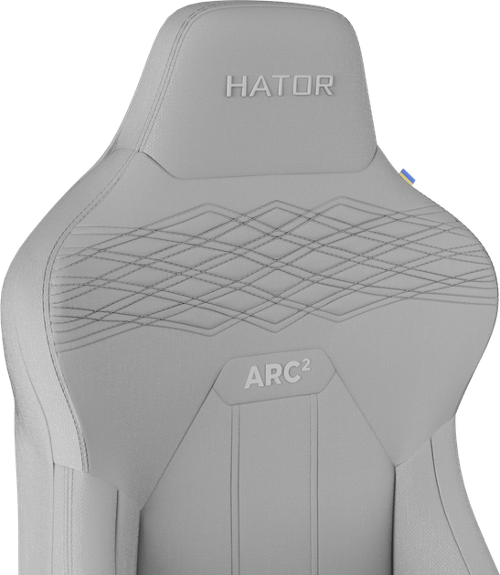 Крісло для геймерів HATOR Arc 2 XL Fabric Grey (HTC2106) - Фото 5 Крісло для геймерів HATOR Arc 2 XL Fabric Grey (HTC2106) - зображення 5