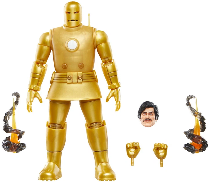 Фігурка з аксесуарами Hasbro Marvel Iron Man Model 01 15 см Золота (5010996206657) - зображення 3