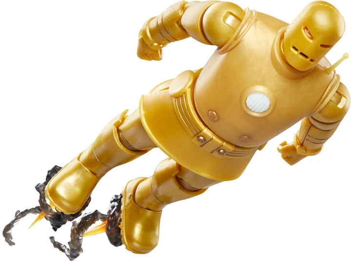 Фігурка з аксесуарами Hasbro Marvel Iron Man Model 01 15 см Золота (5010996206657) - зображення 5