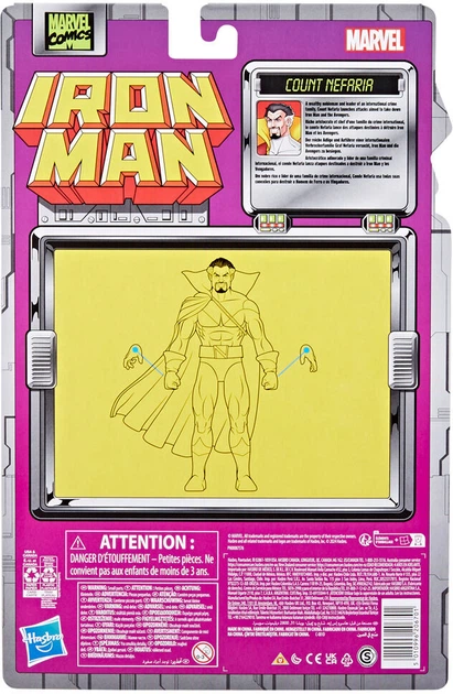 Фігурка Hasbro Marvel Iron Man Count Nefaria 15 см (5010996206701) - зображення 9
