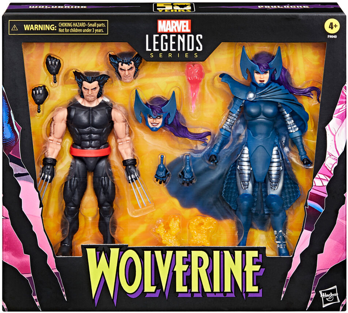 Набір фігурок Hasbro Marvel Legends Series Росомаха 2 шт (5010996202123) - зображення 1