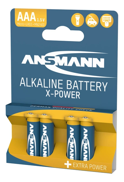 Батарейка Ansmann X-Power AAA/LR03 BL 4шт - зображення 3