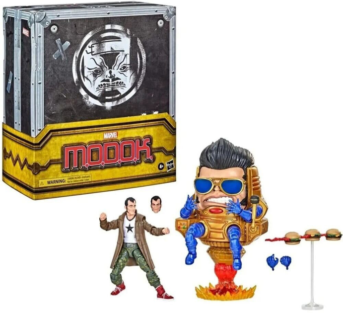 Hasbro Marvel Legends Серія World Domination Tour Ексклюзивний набір фігурок M.O.D.O.K. 2 шт (5010993894840) - зображення 1