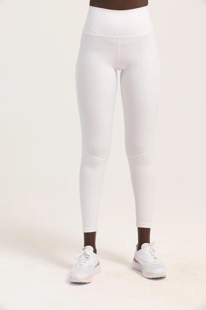 Лосины с карманами Superstacy S Белые (2700-10) – Брендовая одежда ...