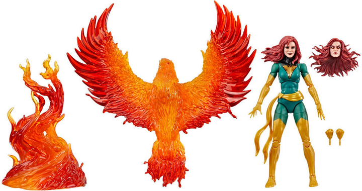 Набір фігурок Hasbro Marvel Phoenix Jean Grey & Phoenix Force 2 шт (5010996269140) - зображення 2