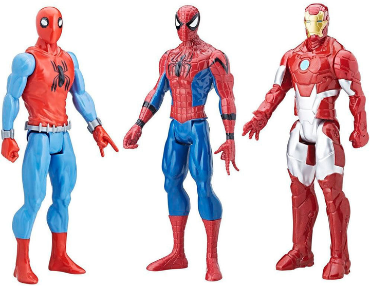 Набір фігурок Hasbro Marvel Spiderman Titan Hero Series 3 шт (5010993395170) - зображення 2