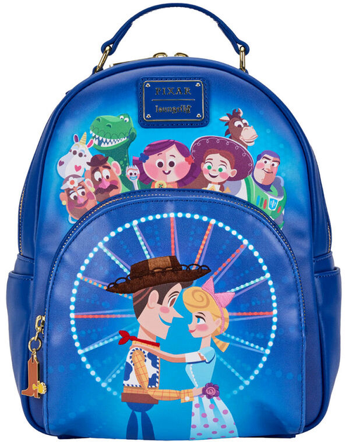 Рюкзак шкільний Loungefly Disney Toy Story Woody Bo Peep 28 см (671803405110) - зображення 1