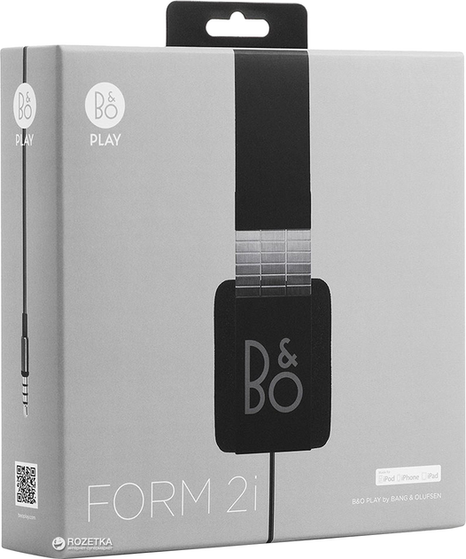 Наушники Bang & Olufsen Form 2i Black (6413-20) купить в