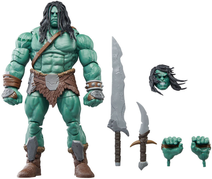 Фігурка Hasbro Marvel Celebrating 85 Years Legends Series Skaar Son of Hulk з аксесуарами 15 см (5010996245854) - зображення 2