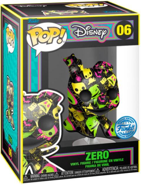 Figurka Funko POP Art Series Disney Nightmare Before Christmas Zero Exclusive (889698649636) - obraz 1